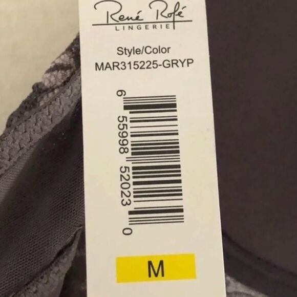 NEW René Rofé Satin Ribbon Lace Corset Babydoll Top Flattering - Picture 7 of 8